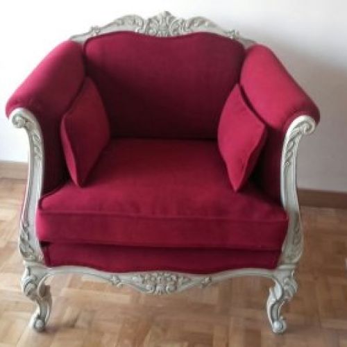 sillon bonito tapizado