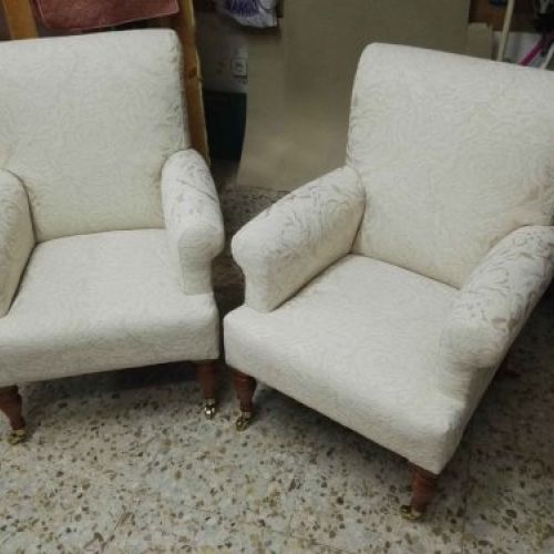 sillones flores